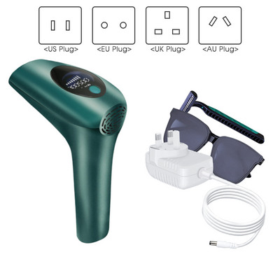 [ZS] 999.999 Flash Body Pubic Bikini 8 Gears Handheld Gun IPL Αποτρίχωση για γυναίκες Permanent Pulses Αποτριχωτική αποτριχωτική συσκευή λέιζερ