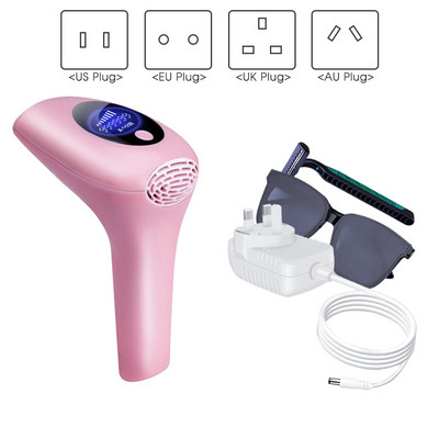 [ZS] 999.999 Flash Body Pubic Bikini 8 Gears Handheld Gun IPL Αποτρίχωση για γυναίκες Permanent Pulses Αποτριχωτική αποτριχωτική συσκευή λέιζερ