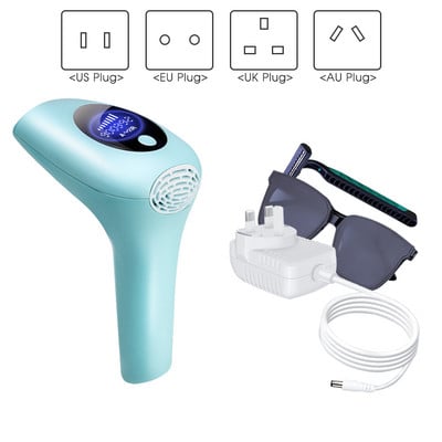 [ZS] 999.999 Flash Body Pubic Bikini 8 Gears Handheld Gun IPL Αποτρίχωση για γυναίκες Permanent Pulses Αποτριχωτική αποτριχωτική συσκευή λέιζερ