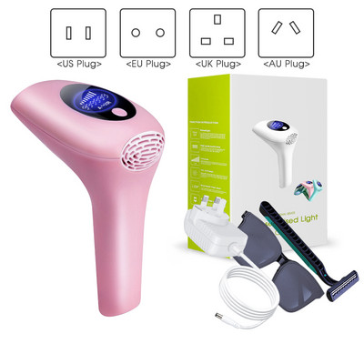 [ZS] 999.999 Flash Body Pubic Bikini 8 Gears Handheld Gun IPL Αποτρίχωση για γυναίκες Permanent Pulses Αποτριχωτική αποτριχωτική συσκευή λέιζερ