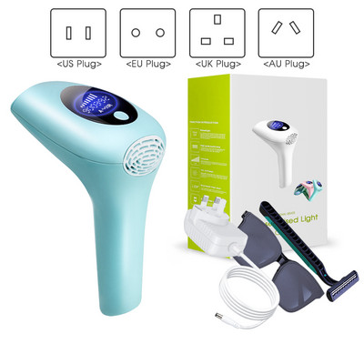 [ZS] 999.999 Flash Body Pubic Bikini 8 Gears Handheld Gun IPL Αποτρίχωση για γυναίκες Permanent Pulses Αποτριχωτική αποτριχωτική συσκευή λέιζερ