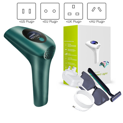 [ZS] 999.999 Flash Body Pubic Bikini 8 Gears Handheld Gun IPL Αποτρίχωση για γυναίκες Permanent Pulses Αποτριχωτική αποτριχωτική συσκευή λέιζερ