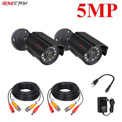 1080P 1920P AHD apsaugos kamera 2 vnt