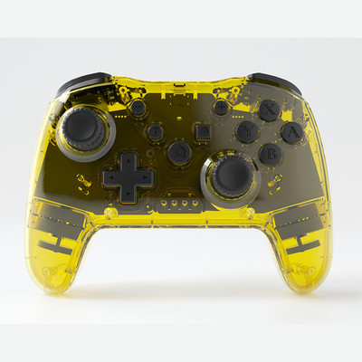 Belaidis „Bluetooth“ skaidrus žaidimų pultelis, skirtas „Nintedo Switch Console“ 6 ašių dvigubos vibracijos vairasvirtei prie „NS Switch Pro“ valdiklio
