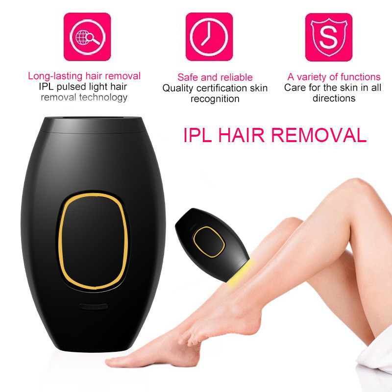 Depiliatorius Impulsai Permanentinis Lazerinis Epiliatorius Neskausmingas Moterims Kūno Bikini IPL 500 000 Blykstės plaukų šalinimo namuose prietaisai