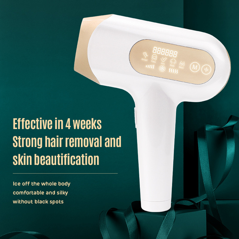 Lazerinis epiliatorius IPL plaukų šalinimo fotoepiliatorius ledo depiliacija 999999 blyksniai nuolatinis neskausmingas skutimosi elektrinis depiliacijos prietaisas