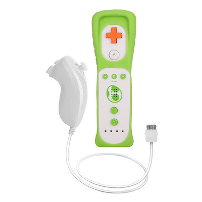 Telecomandă fără fir 2 în 1 pentru Wii Motion Plus pentru telecomandă Wii Nunchuck Joystick Joypad