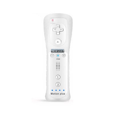 Telecomandă fără fir 2 în 1 pentru Wii Motion Plus pentru telecomandă Wii Nunchuck Joystick Joypad