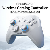 „Flydigi Direwolf“ belaidis žaidimų valdiklis PC / NS / Android / iOS palaikymas