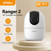 IMOU Ranger 2 1080P IP kamera 360 kamera, žmogaus aptikimo naktinio matymo kūdikių namų apsaugos stebėjimo belaidė Wi-Fi kamera