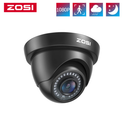 ZOSI 1080p apsaugos kamera 80 pėdų naktinio matymo AHD / TVI / CVI / CVBS, atspari vandeniui, skirta lauko vaizdo stebėjimo kamerai