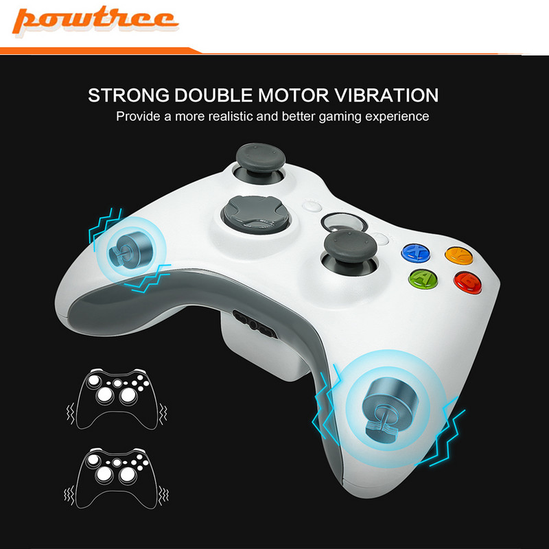 Gamepad wireless 2.4G pentru console Xbox 360 Controler receptor Controle pentru Microsoft Xbox 360 Joystick de joc pentru PC win7/8/10
