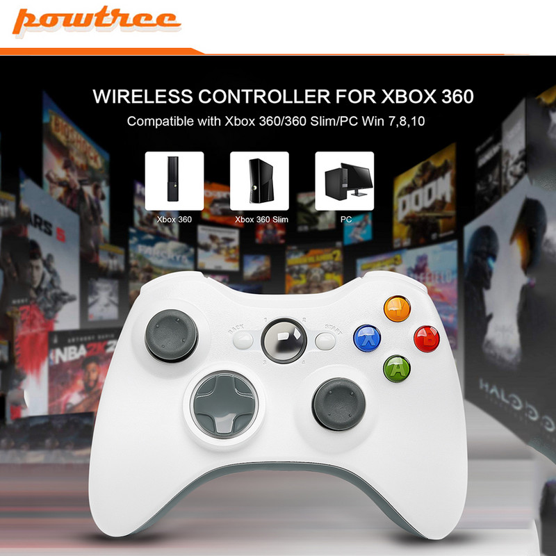Gamepad wireless 2.4G pentru console Xbox 360 Controler receptor Controle pentru Microsoft Xbox 360 Joystick de joc pentru PC win7/8/10