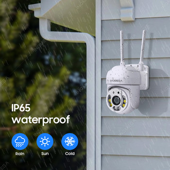 INQMEGA MINI Cloud 1080P PTZ Speed Dome Κάμερα Wifi Εξωτερική κάμερα 1080P αυτόματης παρακολούθησης Ασύρματη κάμερα Home Surveillance IP Cam
