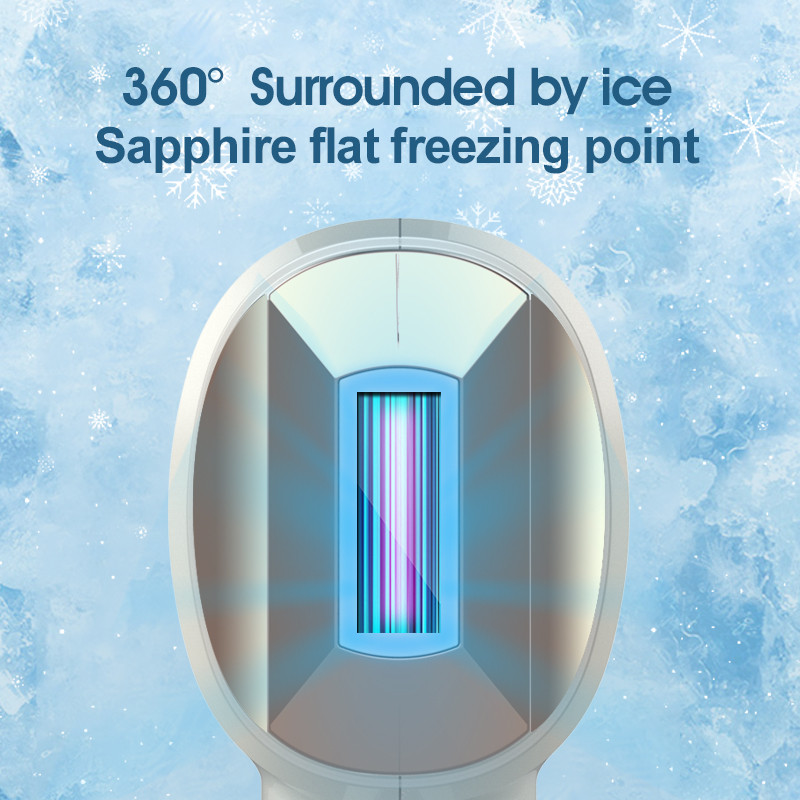 Sapphire Crystal Hair Remover IPL plaukų šalinimas Cool vyriškas epiliatorius moterims Lazerinė bikinio kirpimo priemonė Nemokamas pristatymas Dropshipping