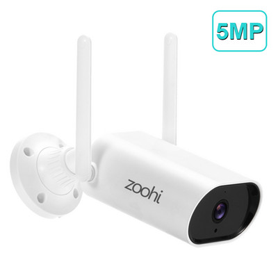 Zoohi 3MP IP kamera Lauko Wifi Vaizdo stebėjimo Belaidė Saugumo Apsaugos Kameros CCTV Kit Night Vision HD Two Way Audio
