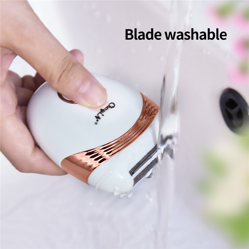CkeyiN női szőrtelenítő elektromos fájdalommentes epilátor arcborotva gép arc láb bikini hónalj kar női borotvaszőrvágó