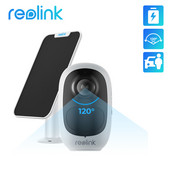 Reolink Argus 2E 3MP WiFi IP-kaamera 130° vaatenurk PIR 2-Way Audio 1080P Aku Turvakaamera Koduvalve kaitse