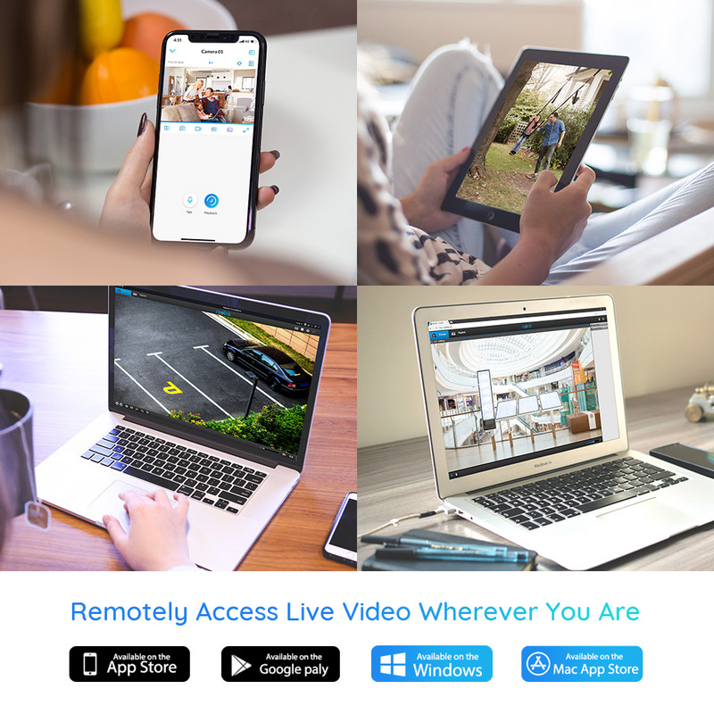 Reolink Argus 2E 3MP WiFi IP-kaamera 130° vaatenurk PIR 2-Way Audio 1080P Aku Turvakaamera Koduvalve kaitse