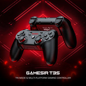 GameSir 2022 Gamepad-uri noi GameSir T3s Controler de joc wireless Bluetooth 5.0 Joystick pentru PC pentru Android TV Box și Windows 7/8/10