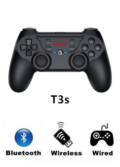 GameSir 2022 Gamepad-uri noi GameSir T3s Controler de joc wireless Bluetooth 5.0 Joystick pentru PC pentru Android TV Box și Windows 7/8/10