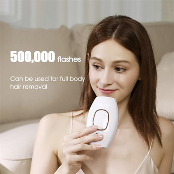 Лазерен епилатор Безболезнен за жени Устройства за епилация за домашна употреба Body Bikini IPL 500 000 Flash депилатор импулси