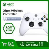 „Microsoft Xbox Core“ baltas belaidis valdiklis anglies juodas elektrinis voltas mėlynas raudonas, skirtas „Xbox Series SX XSS XSX“