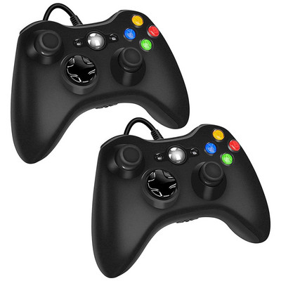 1/2 kom žičanog kontrolera za igre za Xbox 360 Gamepad Joypad s dvostrukom vibracijom za Windows 10 8.1 8 7 PC dodaci za igranje