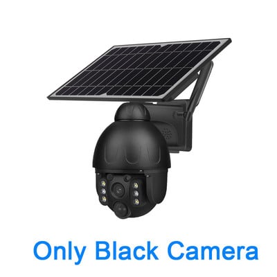 SHIWOJIA päikesepaneeli kaamera Wifi versioon PTZ 4X 3MP välistingimustes turvaline juhtmevaba monitor veekindel CCTV nutika kodu valve