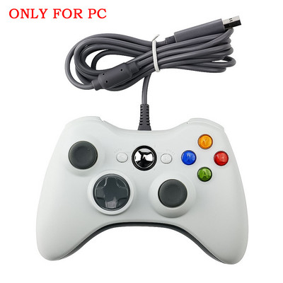 Controler prin cablu USB pentru Xbox 360 Joypad Vibration Gamepad Joystick pentru controler PC pentru Windows 7/8/10