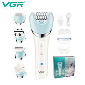 VGR Hair Epilator Electric Lady Shaver Μασχάλες Πόδι Σώμα Αποτρίχωση Εργαλείο Αποτρίχωσης Μπικίνι Φορητή Αποτριχωτική Αποτριχωτική Γυναικεία V-703