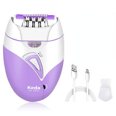 Moterų plaukų šalinimo USB elektrinis epiliatorius moterims, įkraunamas neskausmingas kūno veido kojų bikinio depiliatorius žoliapjovės plaukų šalinimo priemonė grožio priemonė
