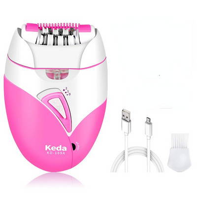 Moterų plaukų šalinimo USB elektrinis epiliatorius moterims, įkraunamas neskausmingas kūno veido kojų bikinio depiliatorius žoliapjovės plaukų šalinimo priemonė grožio priemonė
