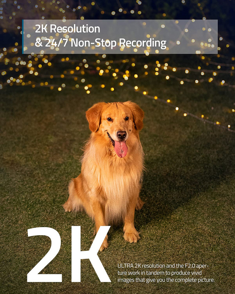 eufy Security Protection Solo OutdoorCam C24 Outdoor Security Camera 2K ανάλυσης Spotlight Color Night Vision Χωρίς μηνιαίες χρεώσεις