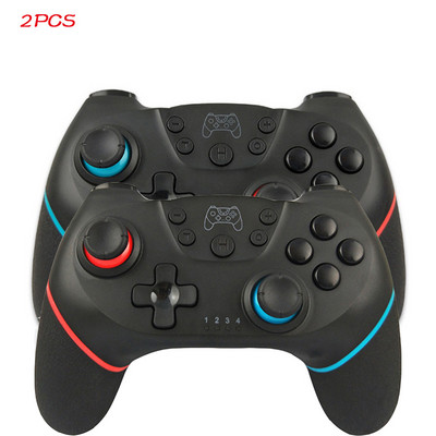 Hot Bluetooth-kompatibilis Pro Gamepad N-Switchhez NS-Switch NS Switch konzol Vezeték nélküli játékvezérlő Videojáték USB joystick vezérlés