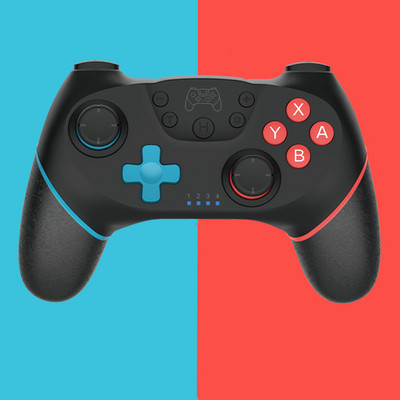 Hot Bluetooth-kompatibilis Pro Gamepad N-Switchhez NS-Switch NS Switch konzol Vezeték nélküli játékvezérlő Videojáték USB joystick vezérlés
