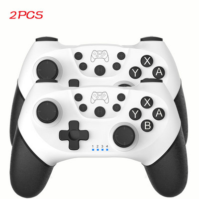 Hot Bluetooth-kompatibilis Pro Gamepad N-Switchhez NS-Switch NS Switch konzol Vezeték nélküli játékvezérlő Videojáték USB joystick vezérlés