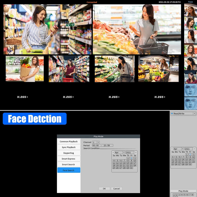 AHD kamera 4K 8MP lauko gatvės baltas korpusas CCTV vaizdo stebėjimas Spalvinga naktinio matymo namų apsaugos kamera 5MP 2MP 1080P