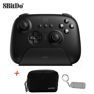 „8BitDo Ultimate“ belaidis „Bluetooth“ žaidimų valdiklis be dreifo ir įkrovimo dokas, skirtas „Nintendo Switch“ kompiuteriui „Windows 10 11 Steam Deck“