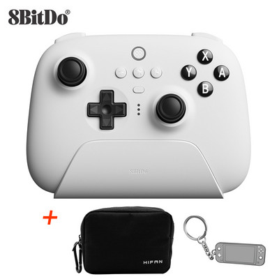 „8BitDo Ultimate“ belaidis „Bluetooth“ žaidimų valdiklis be dreifo ir įkrovimo dokas, skirtas „Nintendo Switch“ kompiuteriui „Windows 10 11 Steam Deck“