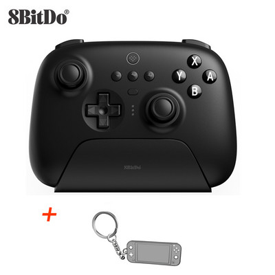 „8BitDo Ultimate“ belaidis „Bluetooth“ žaidimų valdiklis be dreifo ir įkrovimo dokas, skirtas „Nintendo Switch“ kompiuteriui „Windows 10 11 Steam Deck“