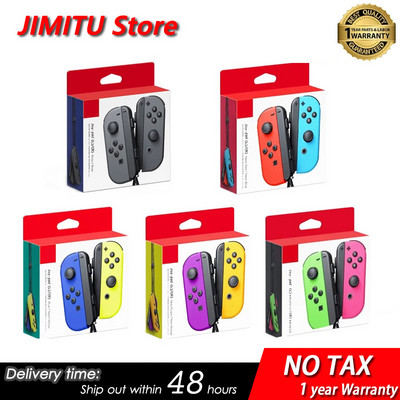 Controler de joc Bluetooth fără fir stânga și dreapta Gamepad pentru jocul Nintendo Switch JoyPad Manere de mână pentru consola Nintend Switch