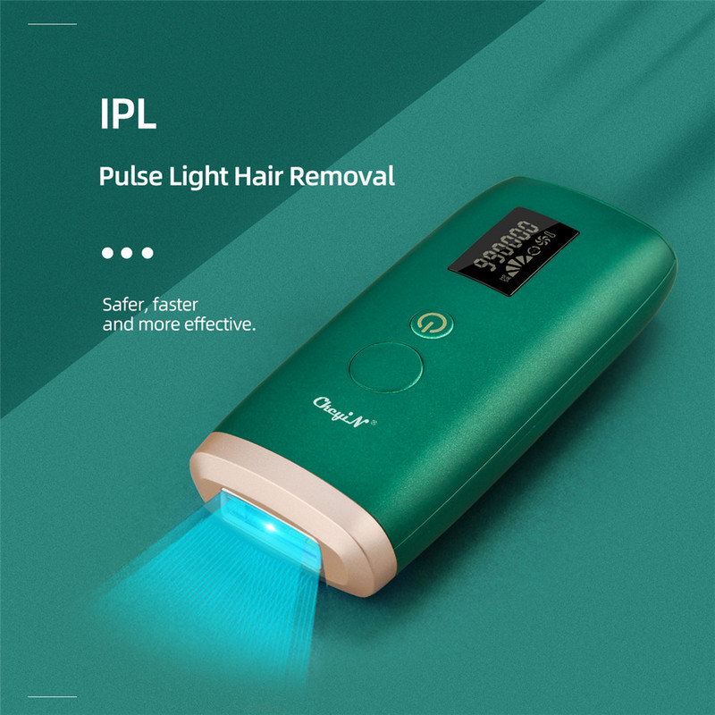 Ckeyin 990.000 blițuri IPL Dispozitiv de îndepărtare permanentă a părului Epilator cu laser pentru uz casnic profesional Epilator fără durere