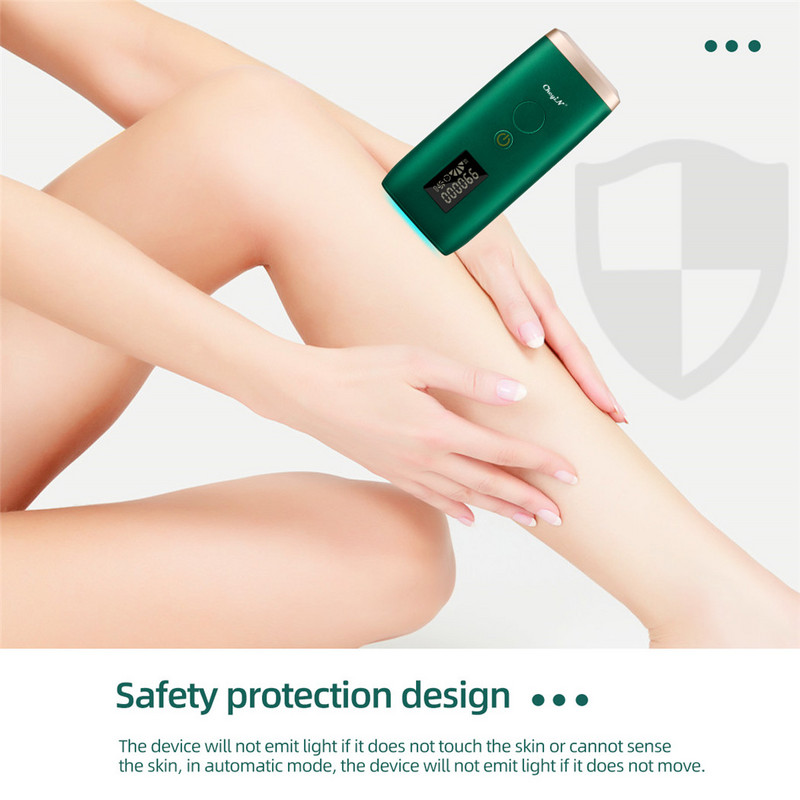 Ckeyin 990.000 blițuri IPL Dispozitiv de îndepărtare permanentă a părului Epilator cu laser pentru uz casnic profesional Epilator fără durere