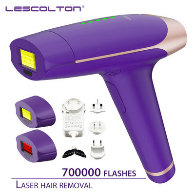 1000000 Times Lescolton 4in1 IPL Μηχάνημα αποτρίχωσης με λέιζερ Depilador A Laser Epilasyon Hair Removal Permanent Bikini For Women