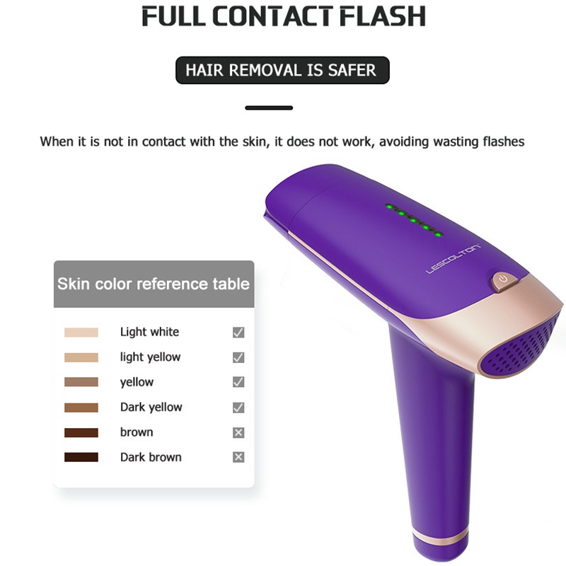 1000000 Times Lescolton 4in1 IPL Μηχάνημα αποτρίχωσης με λέιζερ Depilador A Laser Epilasyon Hair Removal Permanent Bikini For Women