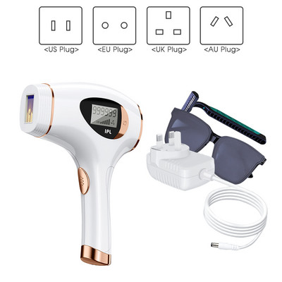 [ZS] IPL Laser Epilator 9900.000 Flash Ice Cooling Ανώδυνες Μόνιμες Μασχάλες Πίσω Πόδια Συσκευή αποτρίχωσης μπικίνι για γυναίκες