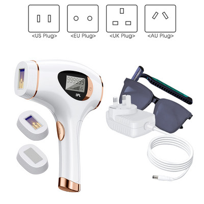 [ZS] IPL Laser Epilator 9900.000 Flash Ice Cooling Ανώδυνες Μόνιμες Μασχάλες Πίσω Πόδια Συσκευή αποτρίχωσης μπικίνι για γυναίκες