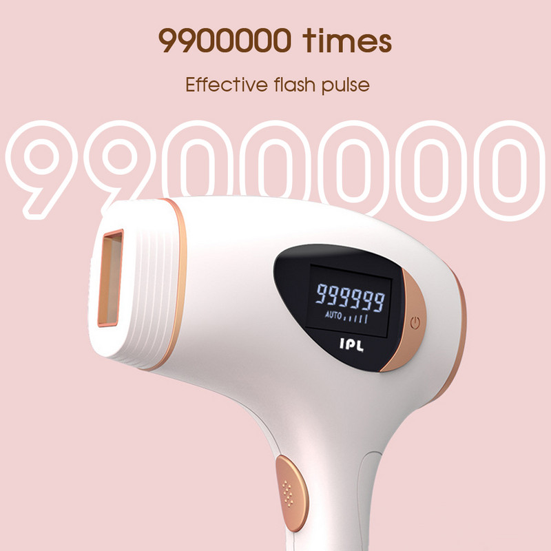 [ZS] IPL Laser Epilator 9900.000 Flash Ice Cooling Ανώδυνες Μόνιμες Μασχάλες Πίσω Πόδια Συσκευή αποτρίχωσης μπικίνι για γυναίκες