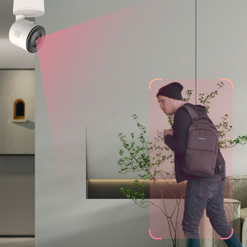 Tuya Smart WiFi 3MP IP kamera 1080P apsauga, automatinis sekimas judesių aptikimas balso domofonas, vidinis kūdikių monitorius Onvif